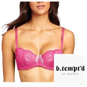 NWOT b.tempt’d Balconette Bra